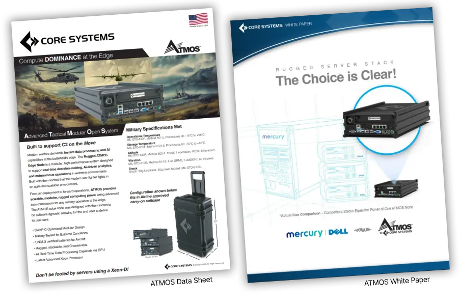 ATMOS white paper and datasheet